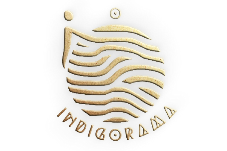 alchemical sun gold Indigorama logo round